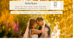 Desktop Screenshot of foto7es.com