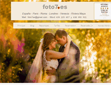 Tablet Screenshot of foto7es.com